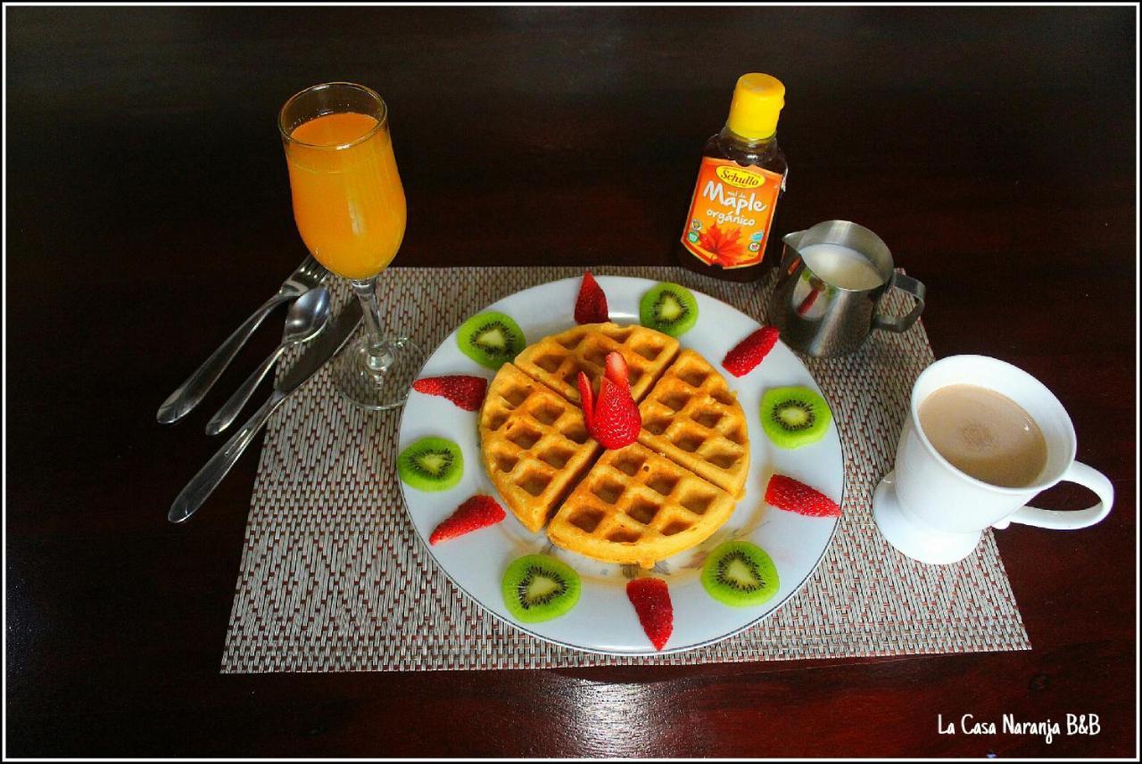 La Casa Naranja Bed And Breakfast Olón Exteriér fotografie